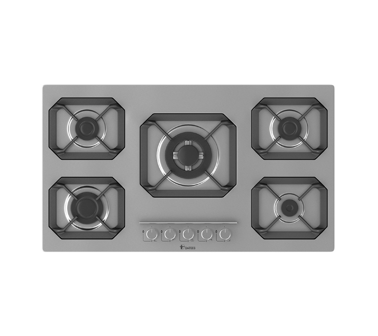 اجاق گاز 5 شعله استیل داتیس مدل 513